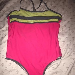 pink malibu swimsuit